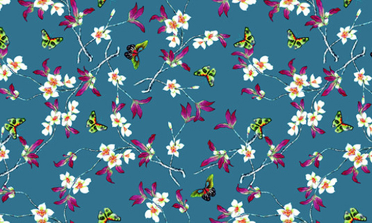 Custom Printing Silk Fabric Supplier